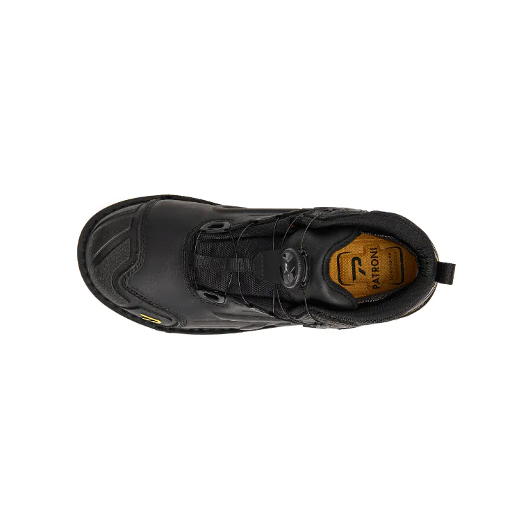 【PATRONI】战神靴 SF2307BLK SD 防水快旋钮抗静电安全鞋 - 图片 3